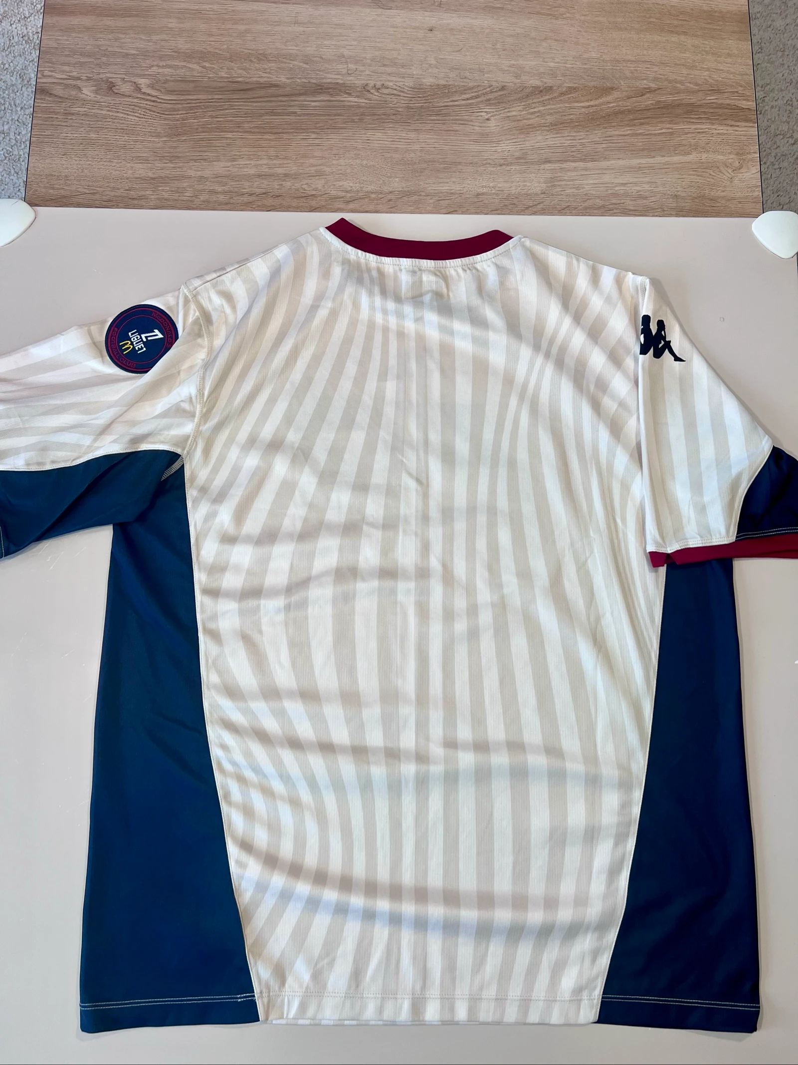 Camisola de futebol Kappa x FC McDonald's Ligue 1 - Tamanho G (Edição Limitada) – photo 2